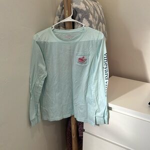 Vineyard vines winter edition long sleeve tshirt